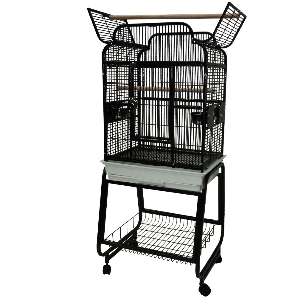 victorian-top-bird-cage-with-plastic-base-burgundy-